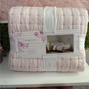 SHABBY CHIC pink bow FULL/QUEEN
COTTON QUILT
